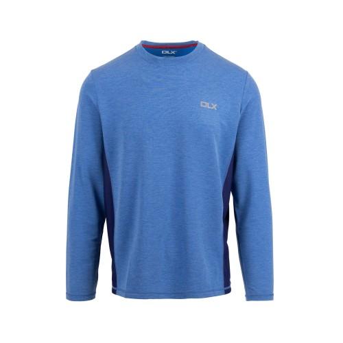 Trespass Mens Charlie Long-Sleeved T-Shirt L blauw