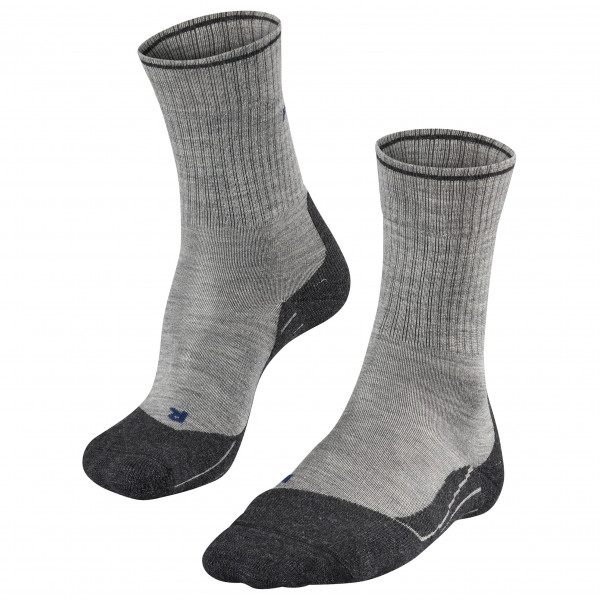 Falke - Women's TK2 Wool Silk - Wandelsokken, grijs