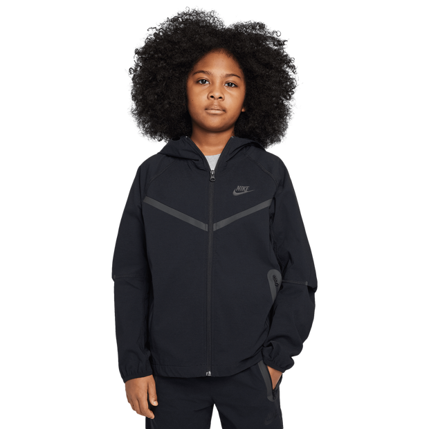 Nike Geweven jongensjack Tech - Black - Kind, Black