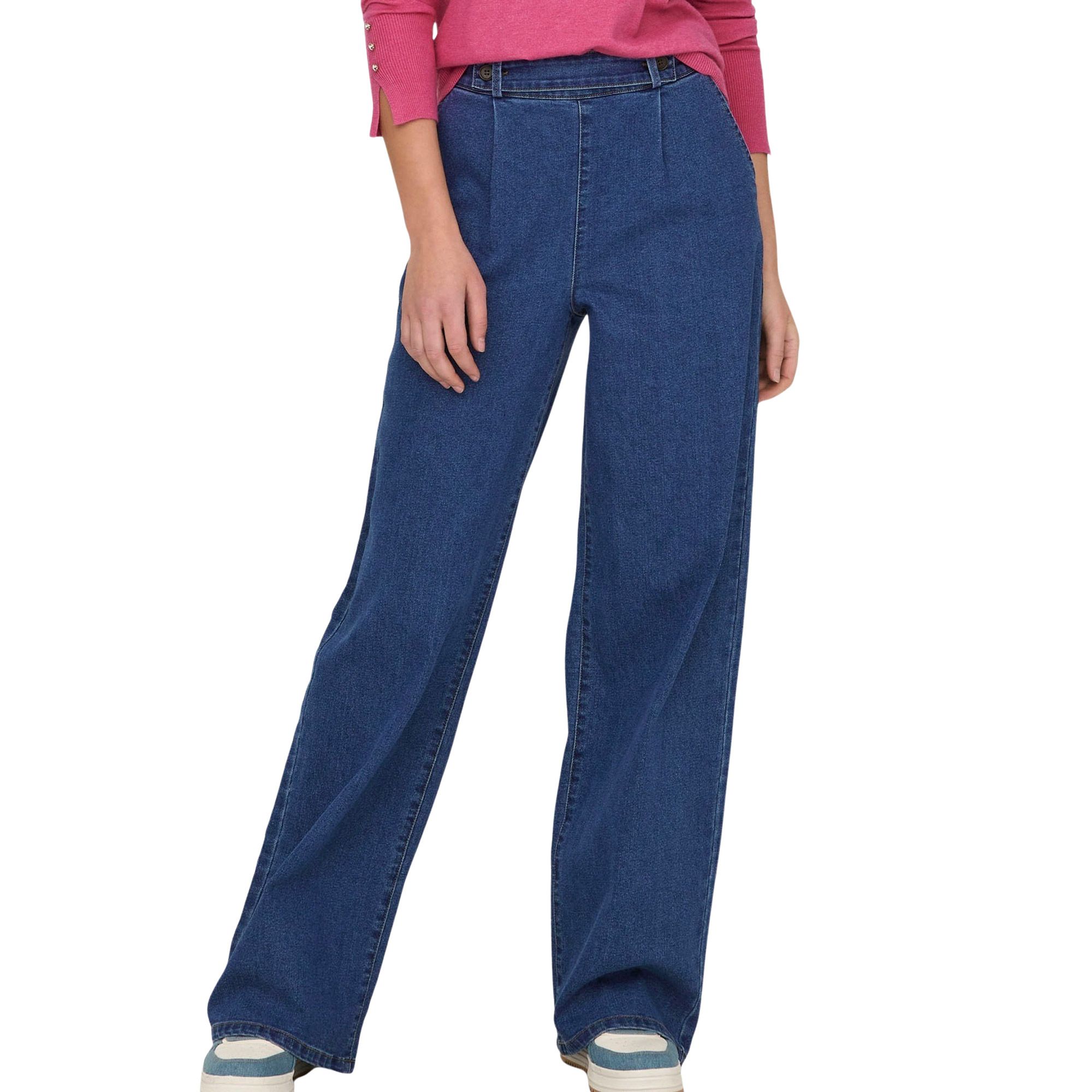 JDY Geggo High Waist Wide Jeans Dames