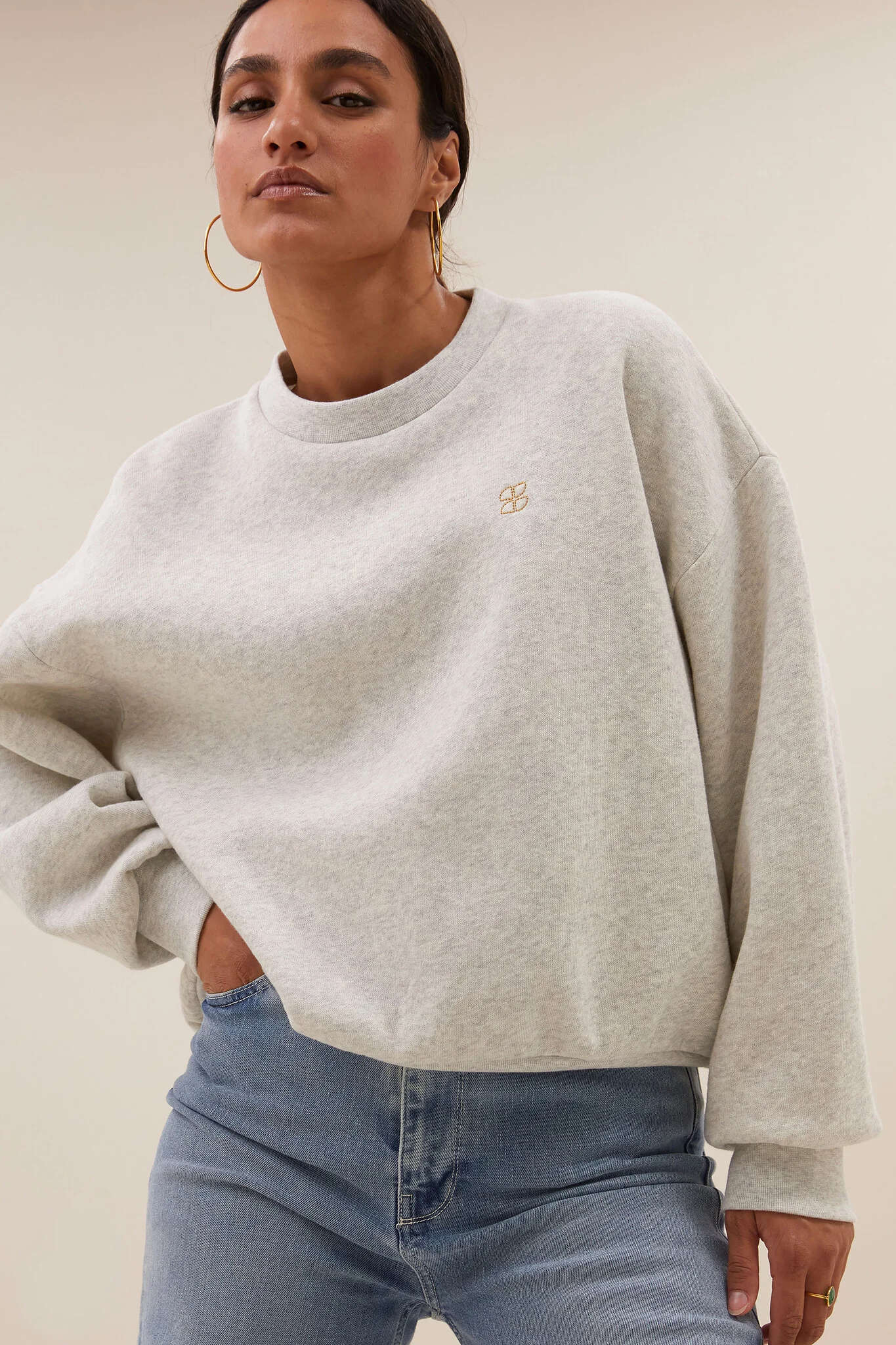 By-Bar Amsterdam 108902 bibi logo sweater