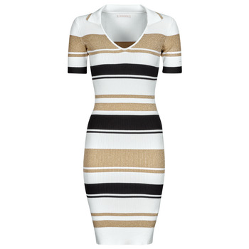 Korte Jurk Guess EVIE STRIPED POLO DRESS