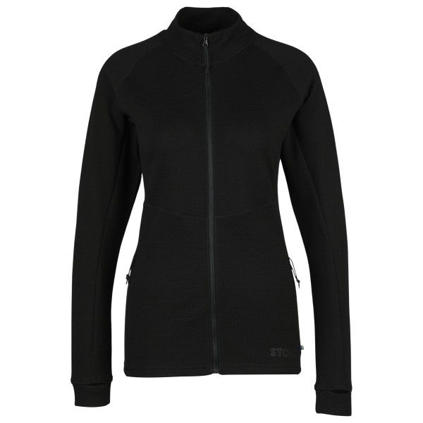 Stoic - Women's Merino260 StadjanSt. Jacket - Merinovest, zwart