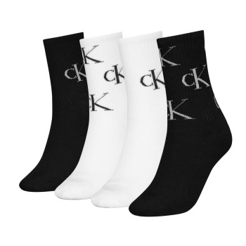 calvinkleinlegwear Calvin Klein 4 stuks Women Aop Socks Gift Box