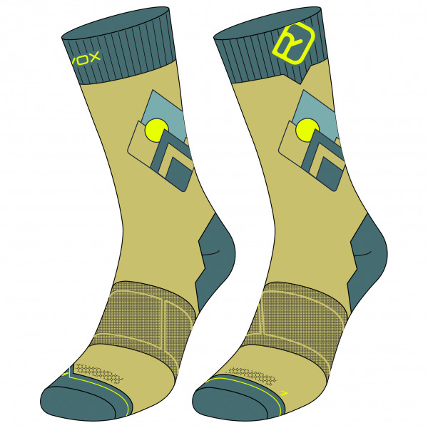 Ortovox - Alpine Light Comp Mid Socks - Merinosokken, meerkleurig