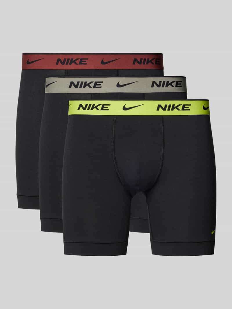 Nike Boxershort met label in band in een set van 3 stuks, model 'E-DAY'