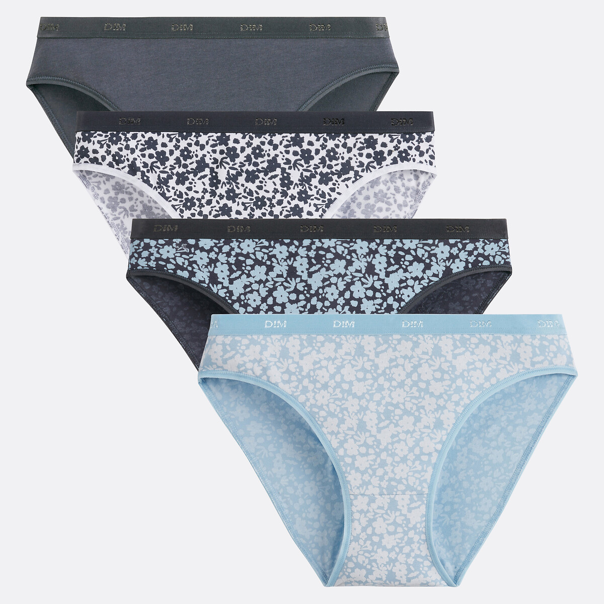 DIM Set van 4 slips coton Pocket