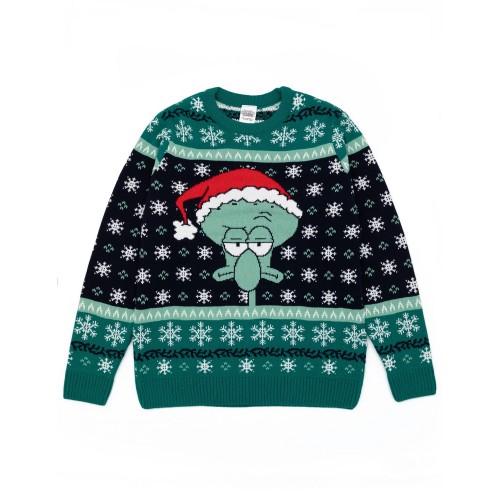 Pertemba FR - Apparel SpongeBob SquarePants Octo-kersttrui voor heren S groen