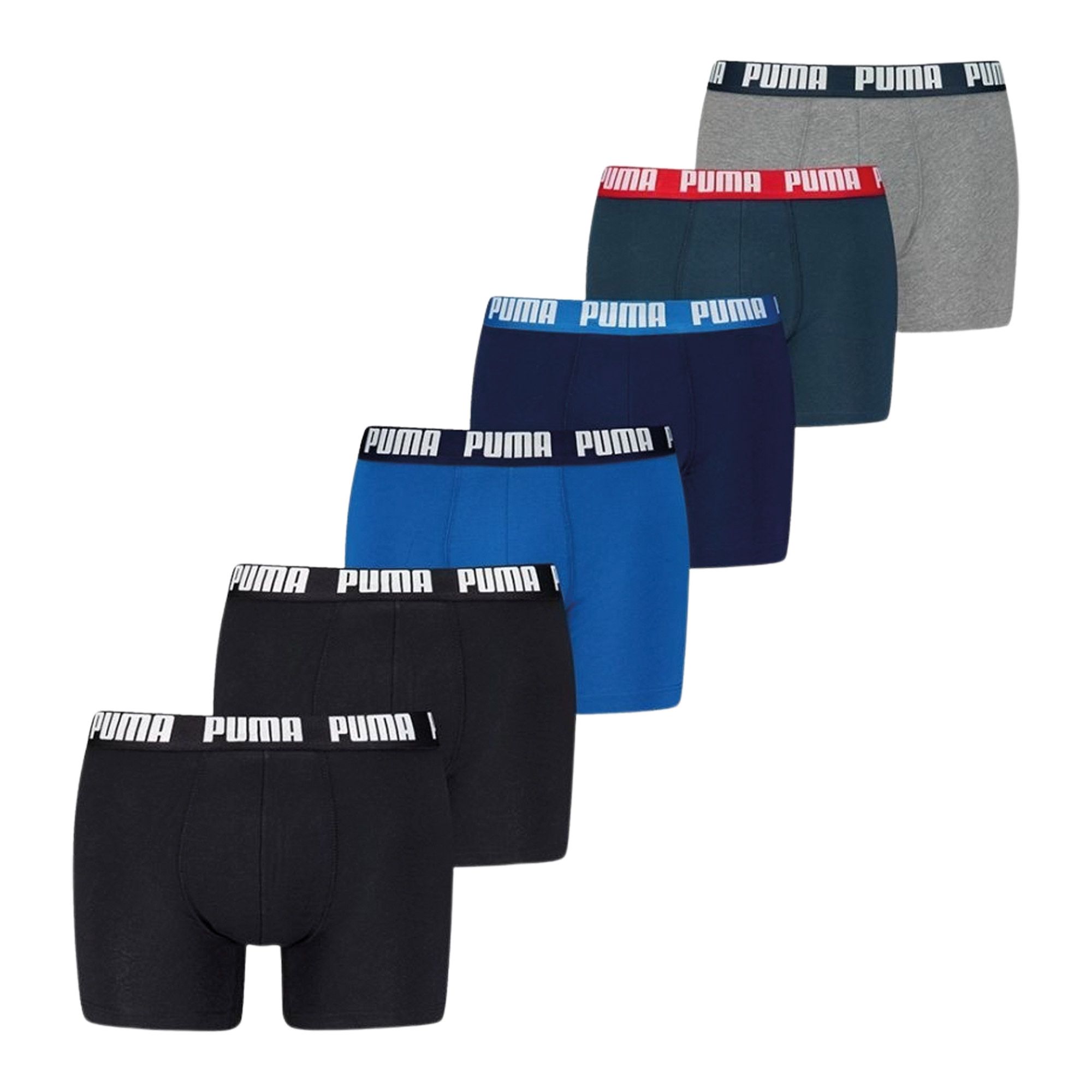 Puma Everyday Boxershorts Heren (6-pack)