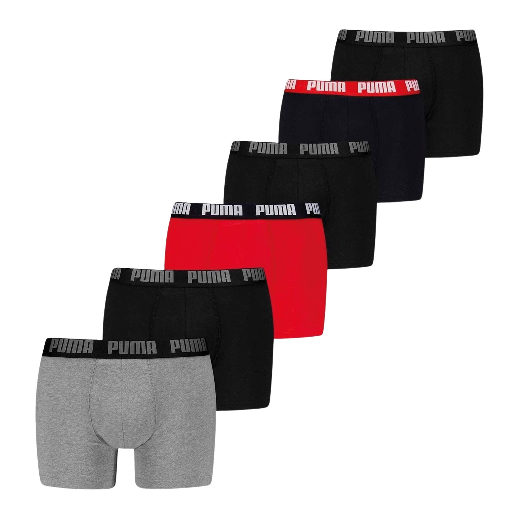 Puma Everyday Boxershorts Heren (6-pack)