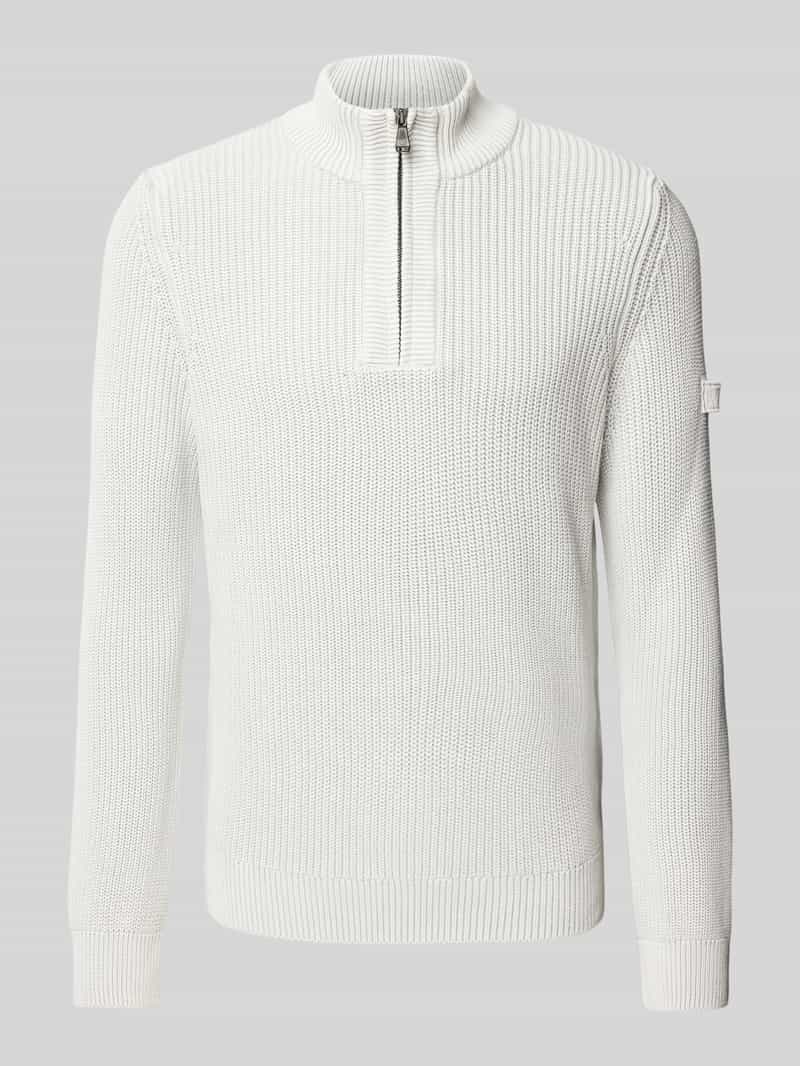 JOOP! JEANS Gebreide pullover met schipperskraag