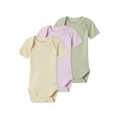 name it Body met korte mouwen 3-pack Winsome Orchid