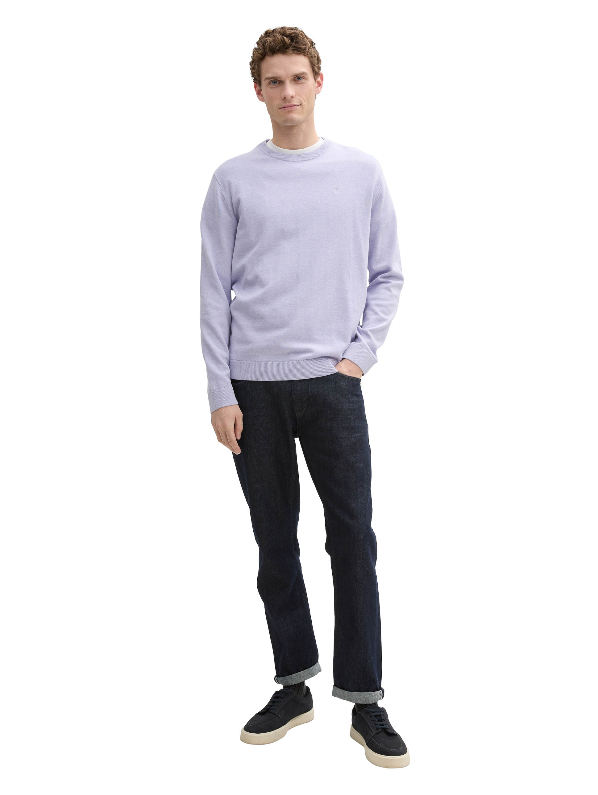 tomtailor Tom Tailor Basic Crewneck Knit