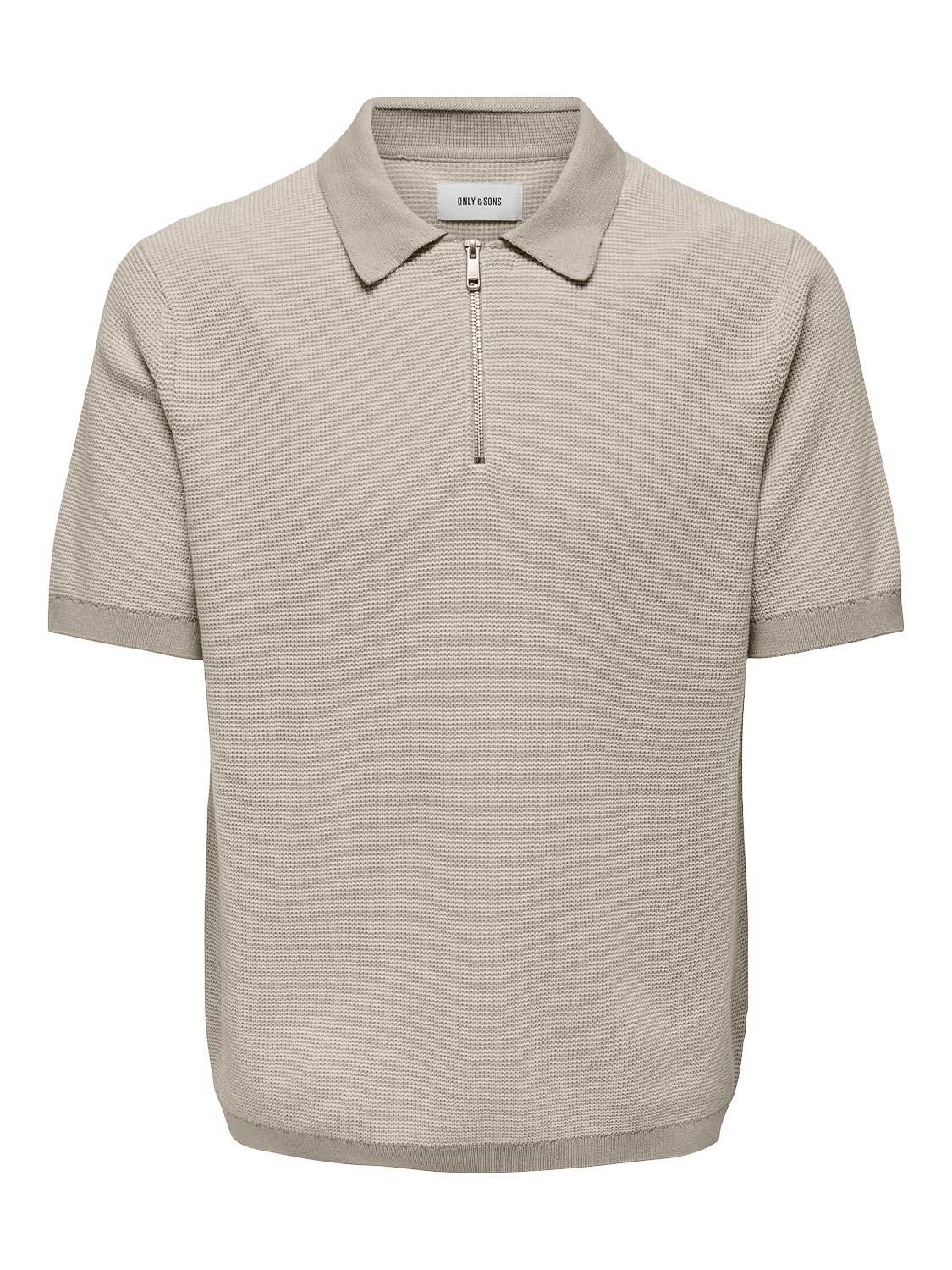 onlyandsons Only and Sons Onsmatteo Reg Ss Zip Polo