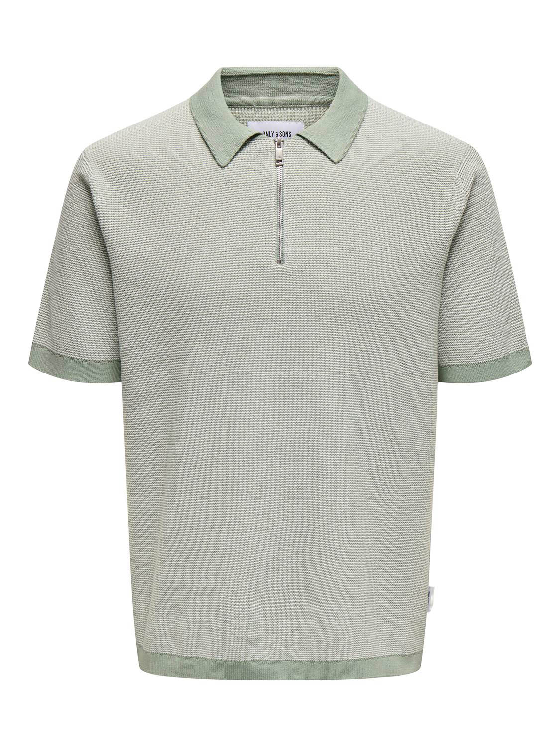 onlyandsons Only and Sons Onsmatteo Reg Ss Zip Polo