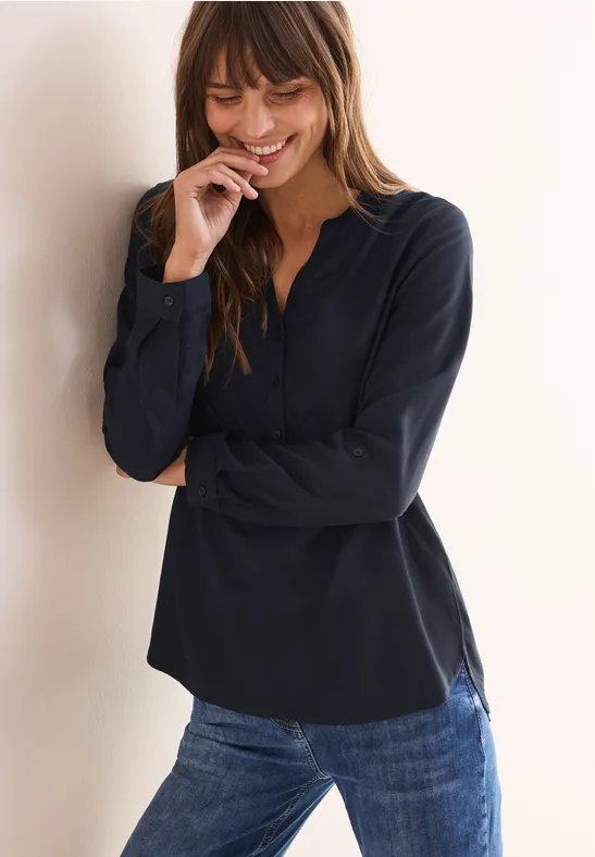 cecil Blouse in effen kleur