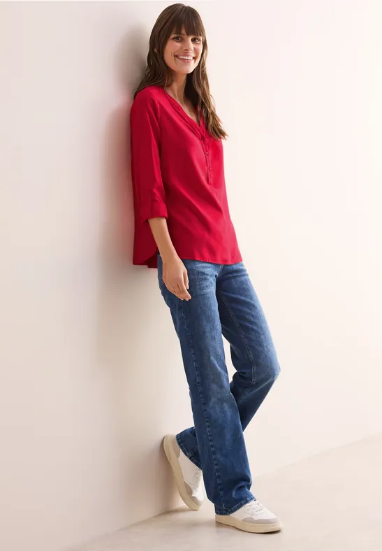cecil Blouse in effen kleur