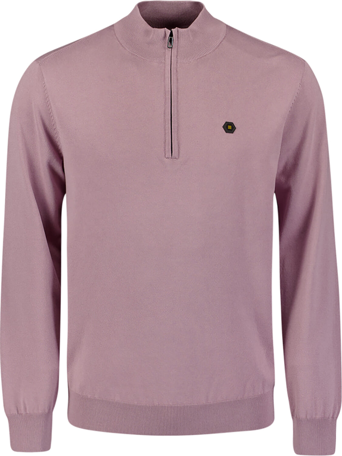 No Excess Pullover Half Zip Paars heren