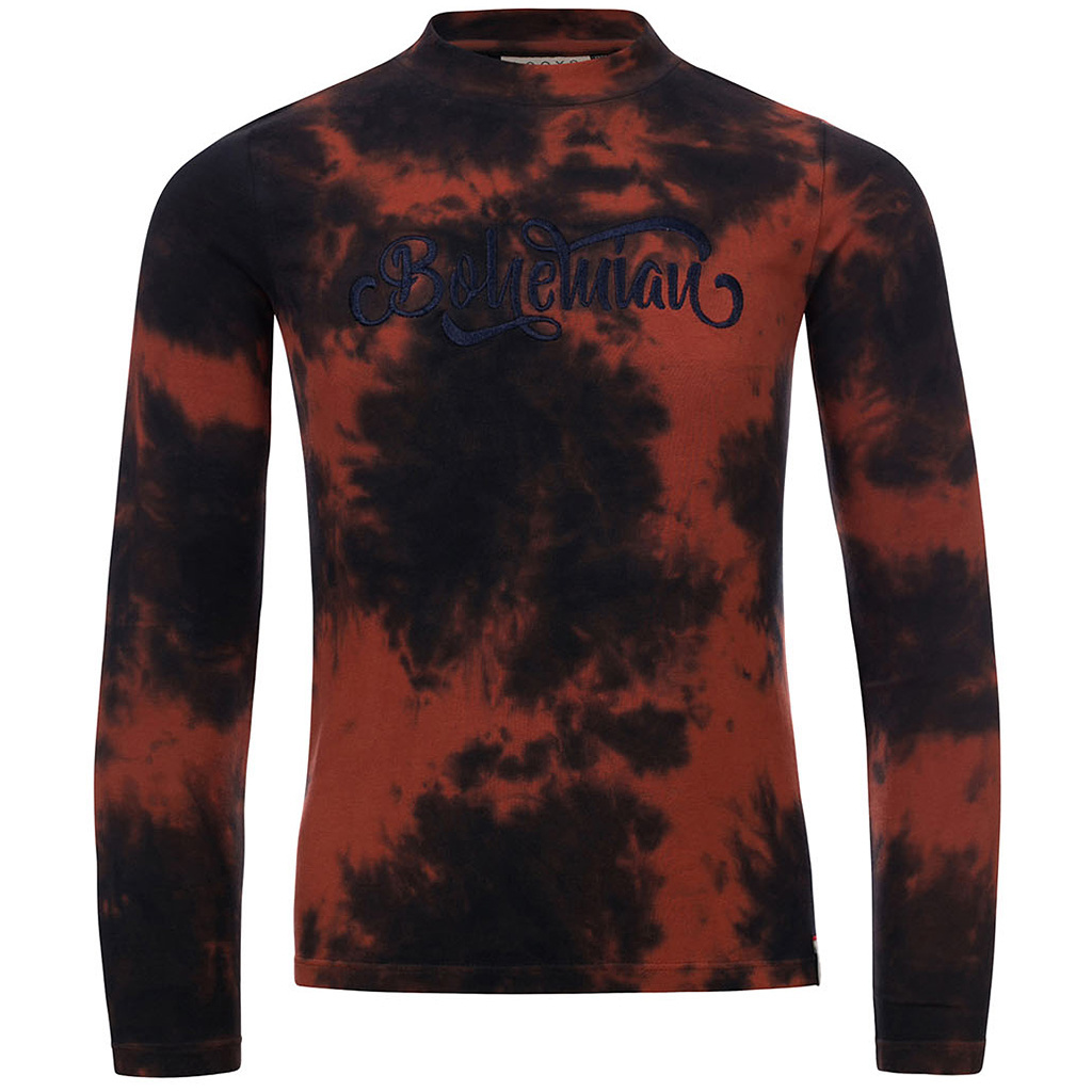 Looxs-collectie Longsleeve cloud dye (terracotta)