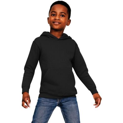 Casual Classics Casual klassiekers kinder-/kinderhoodie van gemengd ringgesponnen katoen 3-4 Years lichtroze kleur