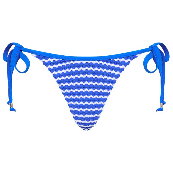 Seafolly - Women's Mesh Effect Tie Side Rio Pant - Bikinibroekje, blauw