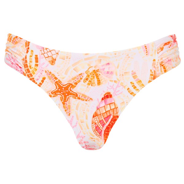 Seafolly - Seafolly Collective High Leg Ruched Side Pant - Bikinibroekje, meerkleurig