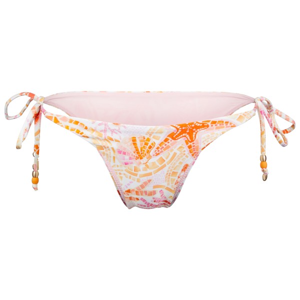 Seafolly - Women's La Mer Tie Side Rio Pant - Bikinibroekje, oranje