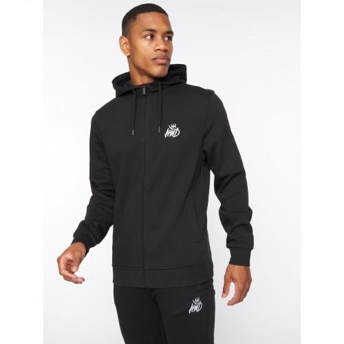 Pertemba FR - Apparel Kings Will Dream Heren Coby hoodie met volledige ritssluiting S grijs
