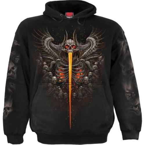 Pertemba FR - Apparel Spiral Direct Unisex volwassen Gates Of Hell-hoodie M zwart