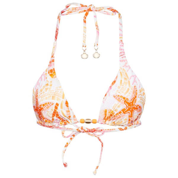 Seafolly - Women's La Mer Longline Slidetri - Bikinitop, oranje