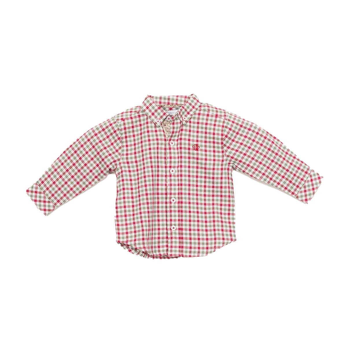 Tutto Piccolo Lange mouwen shirt met reverskraag 3024W17 voor meisjes 12 AÑOS veelkleurig
