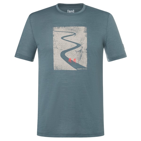 super.natural - Bike Tour Tee - Merinoshirt, grijs