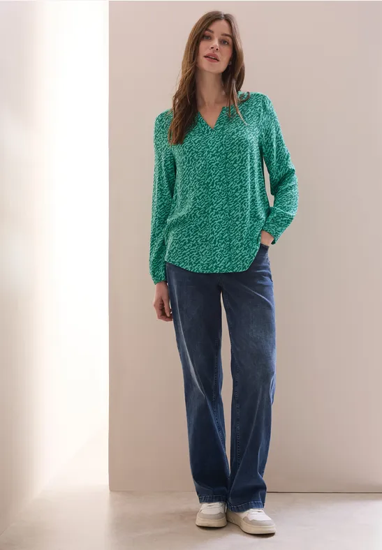 cecil Bedrukte blouse