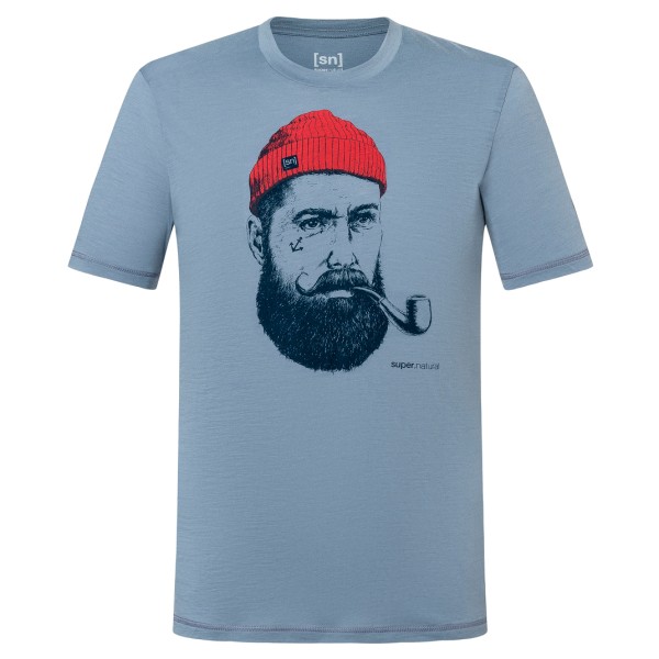 super.natural - Sailor Tee - Merinoshirt, grijs