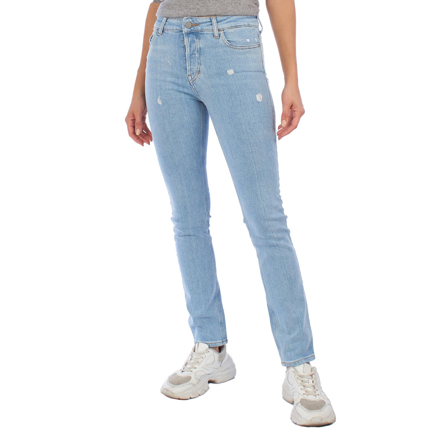 Emporio Armani Skinny Jeans 8N2J60 voor Dames 25-USA blauw