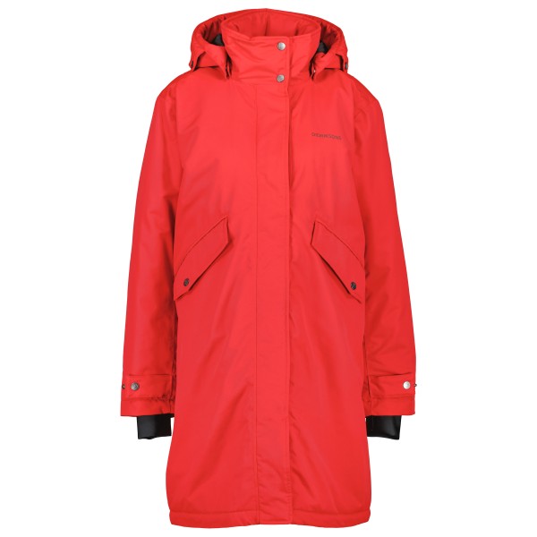 Didriksons - Women's Josefine Parka 2 - Lange jas, rood
