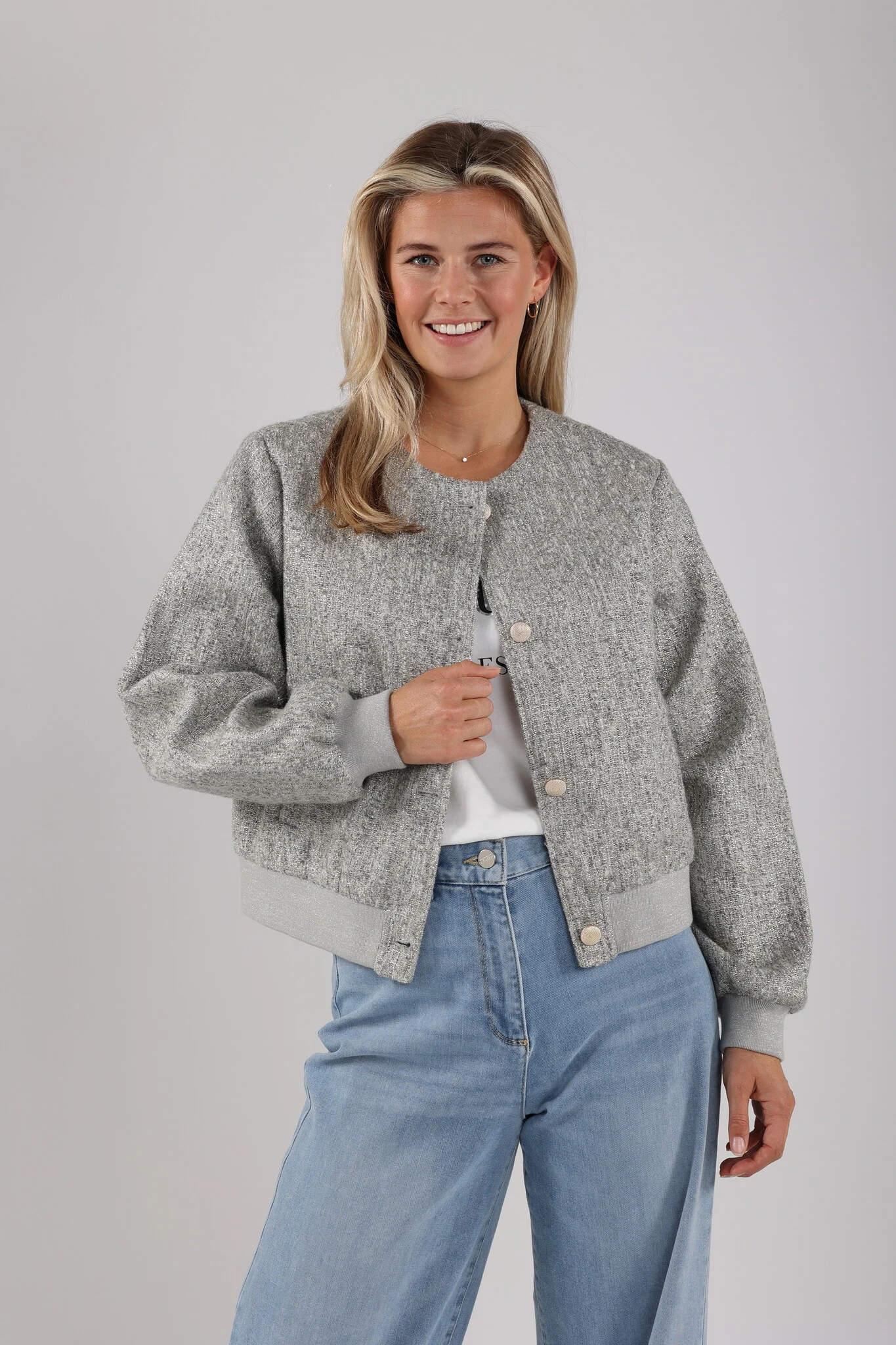 Nukus Nks13009 10 maureen jacket silver