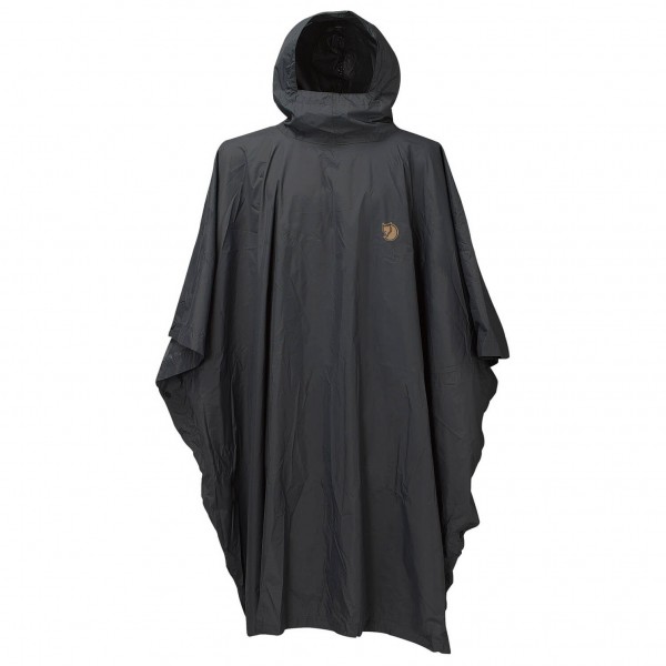 Fjällräven - Poncho - Poncho, zwart/grijs