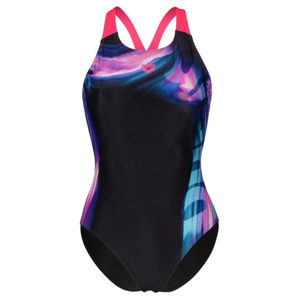 Arena - Women's Dream-H-Line Swimsuit V Back - Badpak, zwart