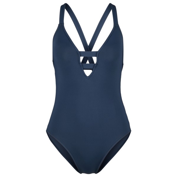 Seafolly - Women's Collective Deep V One Piece - Badpak, blauw