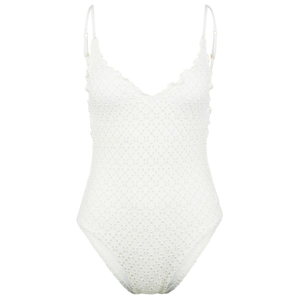 Seafolly - Women's Daydreamer V Neck One Piece - Badpak, wit