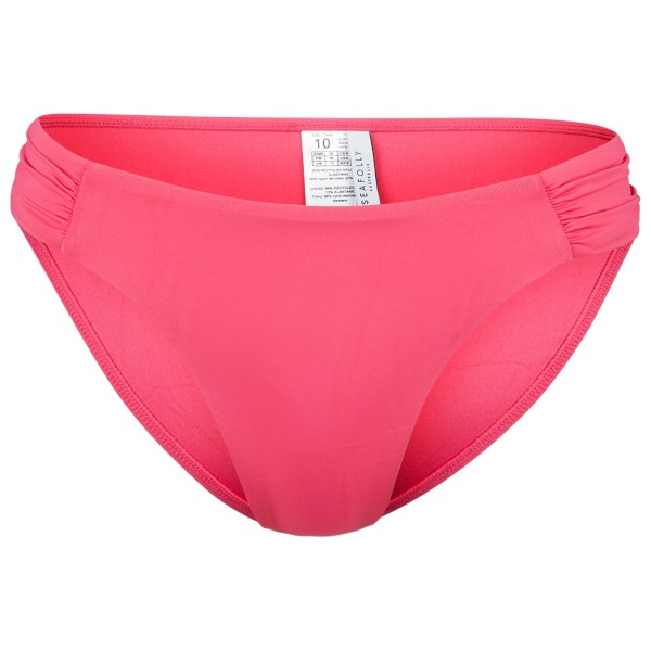 Seafolly - Seafolly Collective High Leg Ruched Side Pant - Bikinibroekje, oranje