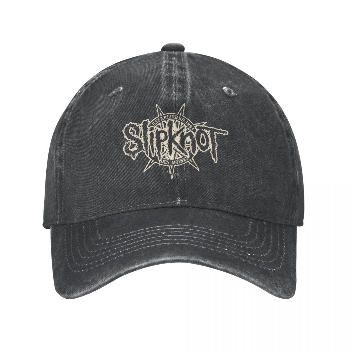 91421224MABN1UXM5T Slipknots Heavy Mental Rock Music Baseball Cap Vintage Distressed Washed Snapback Hat Unisex Outdoor Running Golf Caps Hoed One Size
