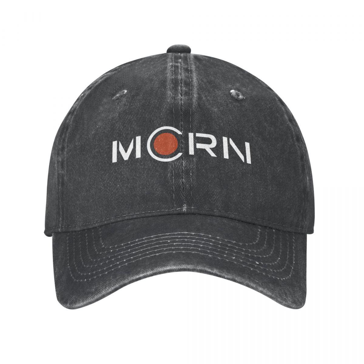 91421224MABLK3A4XG MCRN Uniform Logo The Expanse Baseball Caps Distressed Washed Sci-fi Zonnepet Unisex Outdoor Workouts Ongestructureerde Zachte Hoeden Cap One Size