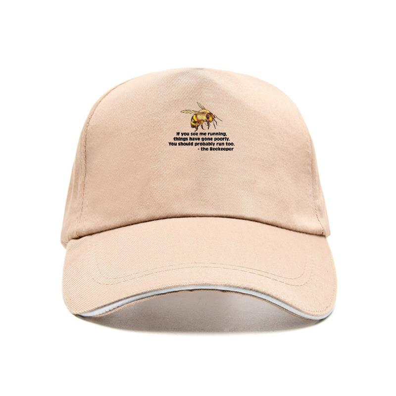 91530112MAC1H7JY0E Nieuwe pet hoed Beekeeper Run Beekeeping Honey Bee Bube Hive Uni-ex Tee Grappige Huor Katoen Cutoize Baseball Cap