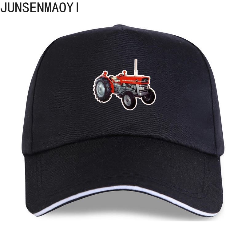 91530112MAC1H7JY0E 2022 Nieuwe Heren Massey Ferguson 135 Vintage Tractors s Katoen grappige Baseball pet nieuwigheid Unisex Baseball Hat Snapback Hoeden