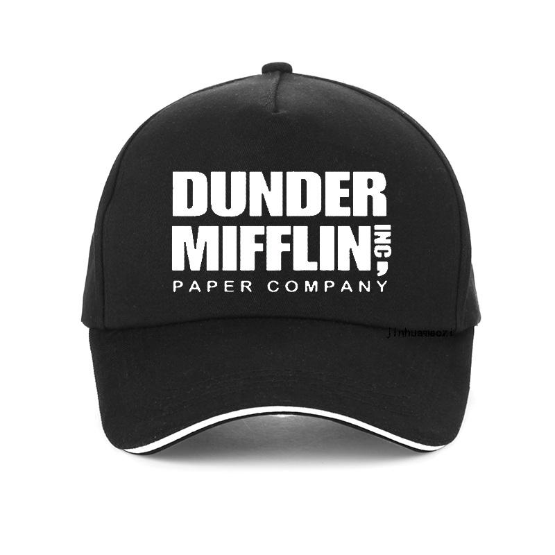 91440118MAC534JW32 Vrouwen Dunder Mifflin Inc Paper Company Wernham Hogg TV Show Michael Scott Space Baseballpet The Office Tv Unisex hiphophoed