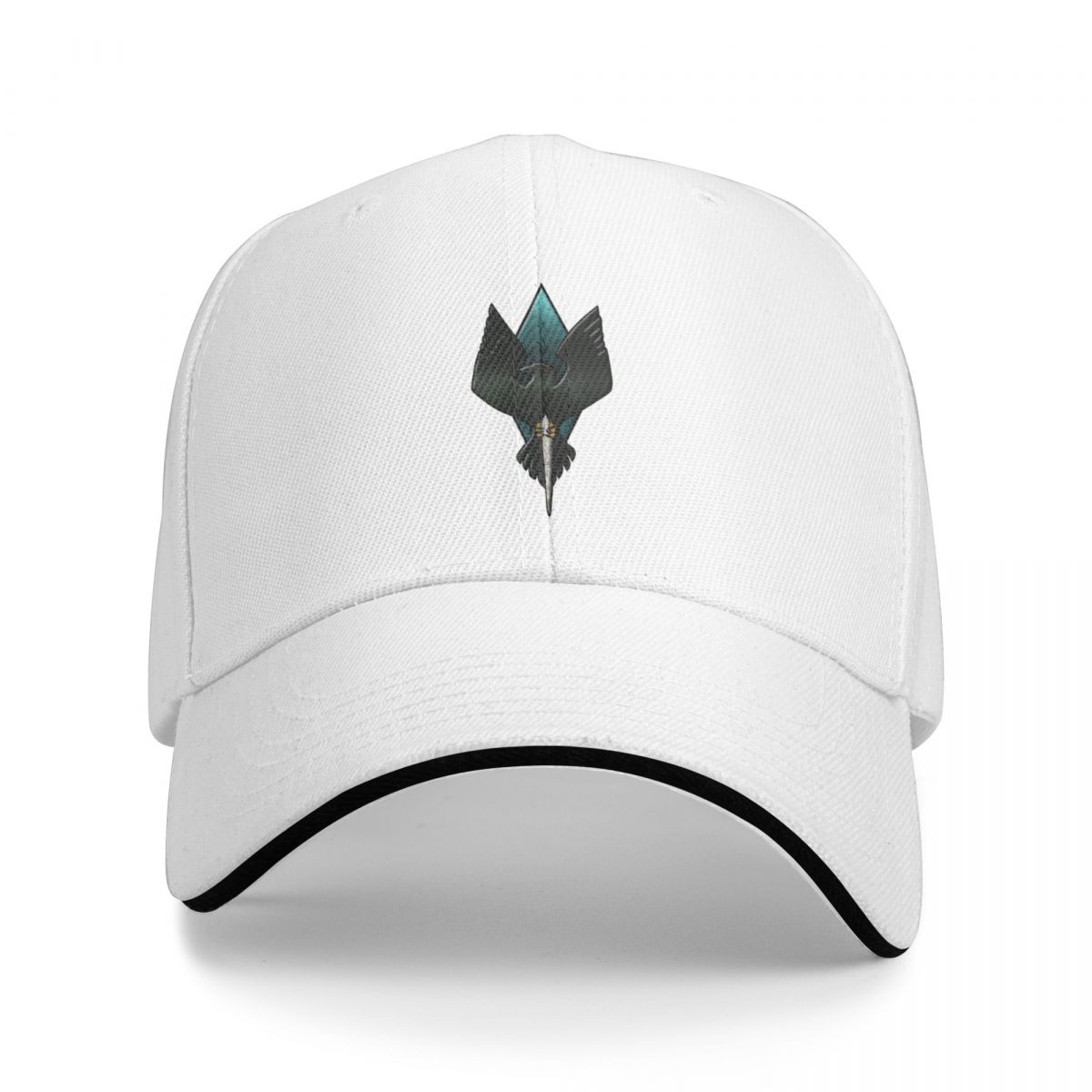 91440605MAC58Q307J Clan Snow Raven Baseball Cap Paardenhoed Hoed Man Luxe modieuze hoeden Baseball Cap Dames Golfkleding Unisex'S