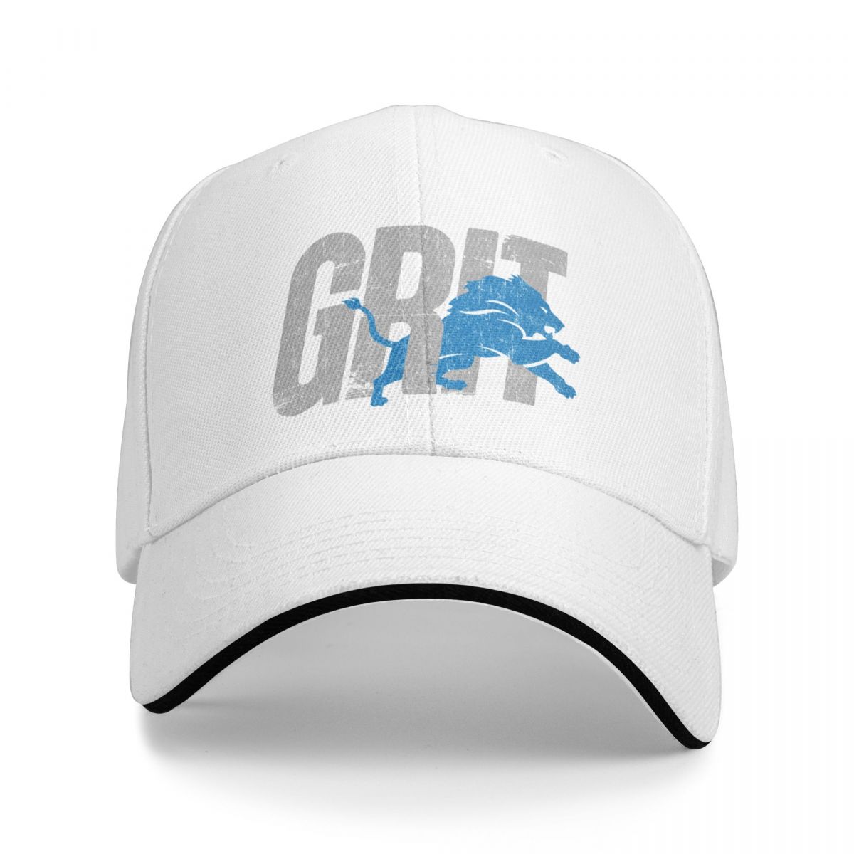91440605MAC58Q307J Detroitse Grit (Variant) Baseball Cap Hoed Luxe Merk derby hoed Capuchon Unisex'S Hoeden Dames'S