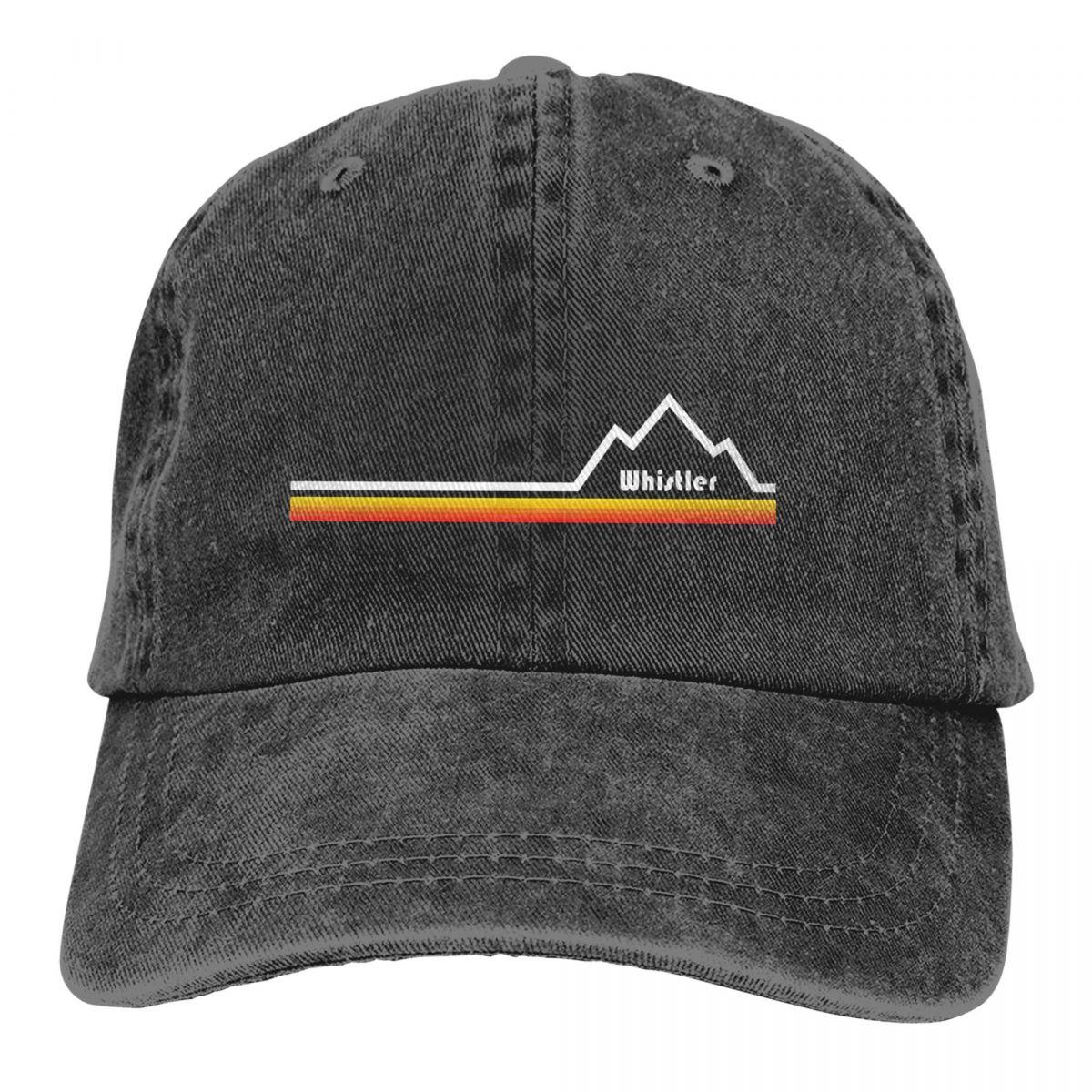 91341622MA8PNJ28X9 Whistler British Columbia Classic Baseball Cap Unisex Hoeden WoUnisex Vizier Bescherming Snapback Cross-Country Cross Country Caps One Size